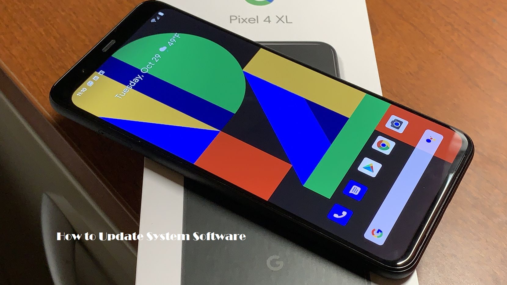 How to Update System Software on Google Pixel