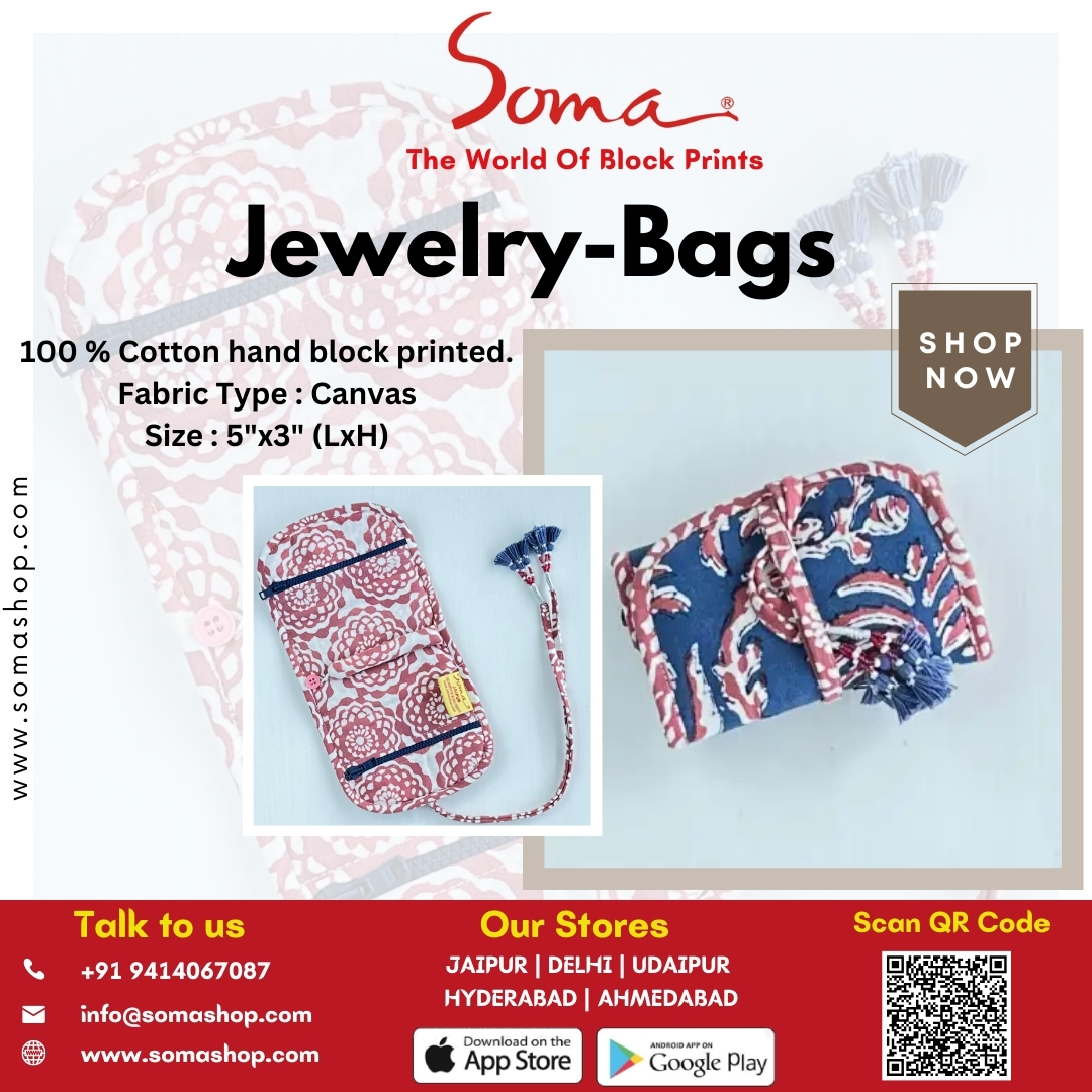 Printed Jewellery Pouch to Elevate Your Collection