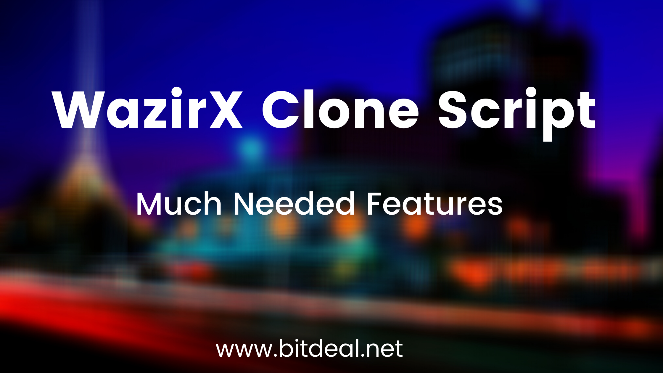 Much Needed Features in Wazirx Clone Script