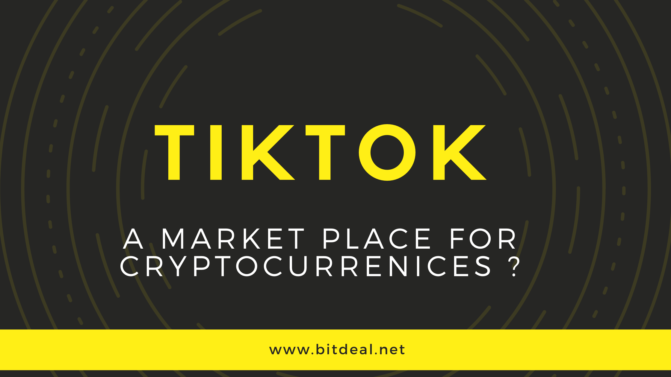 Tiktok for Cryptocurrencies?