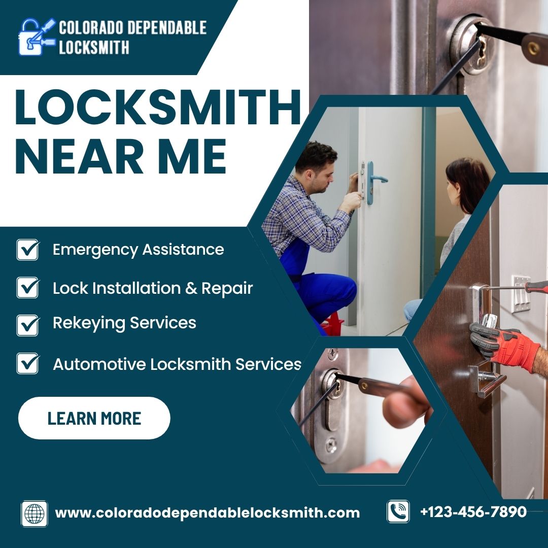 Trusted Locksmith Near Me in Denver for Reliable 24/7 Security
