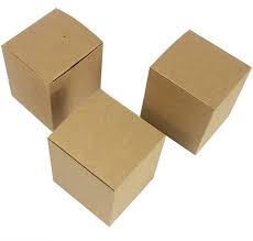 cardboard cube boxes