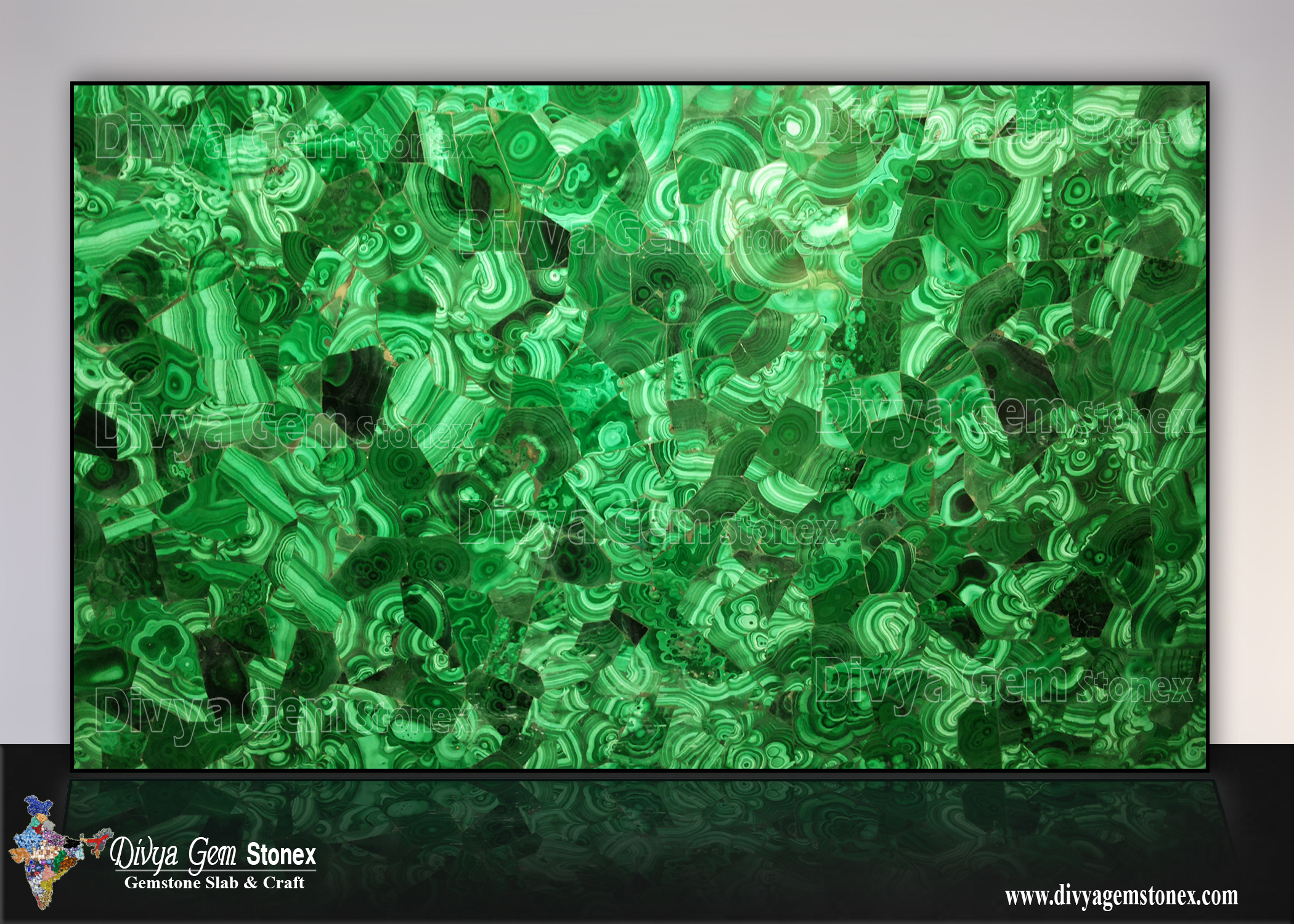 Malachite Slabs Divya Gem Stonex