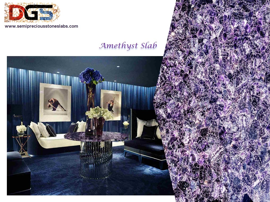 Semi Precious Slabs Gemstone Divya Gem Stonex