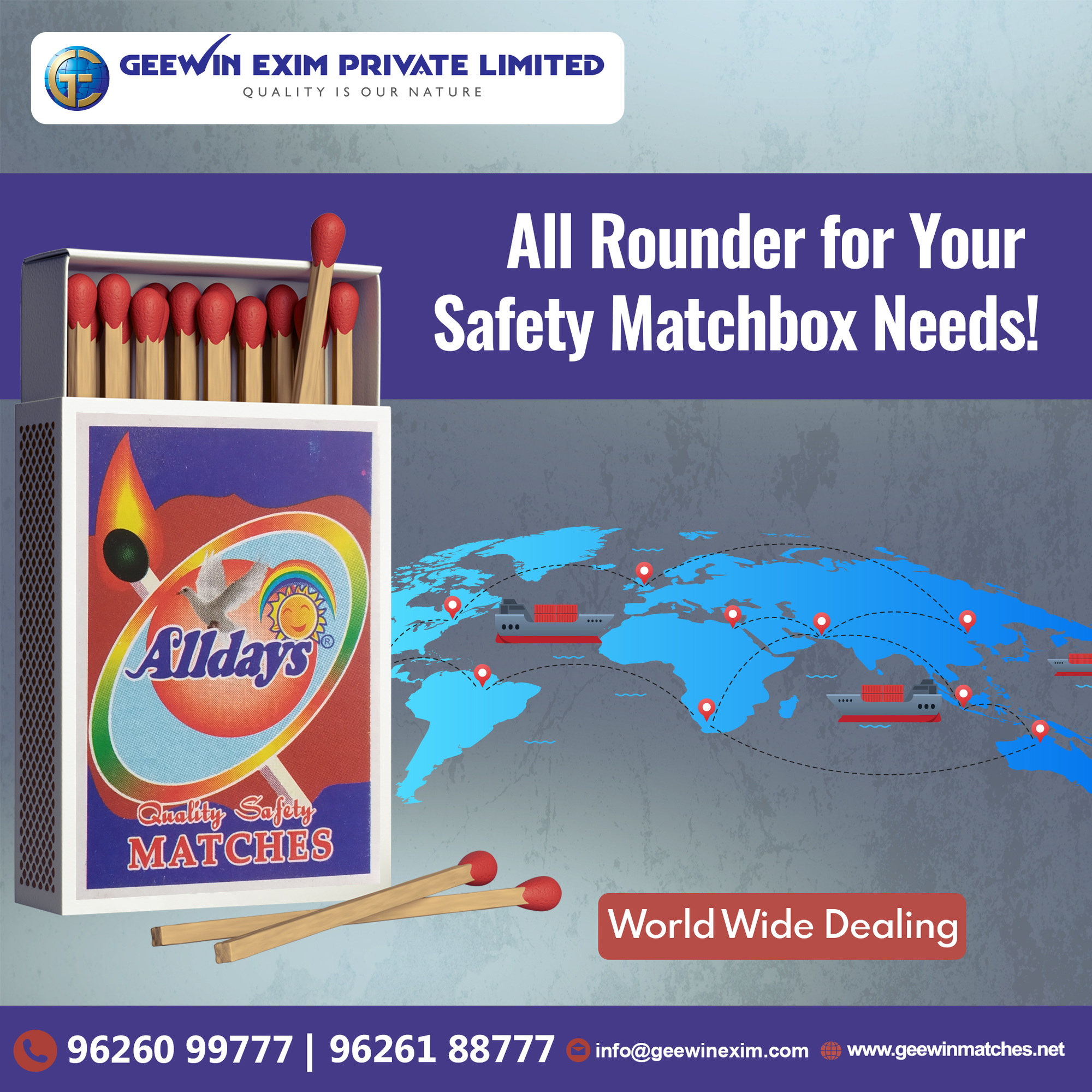 Best Safety Match Box Manufacture Company in India