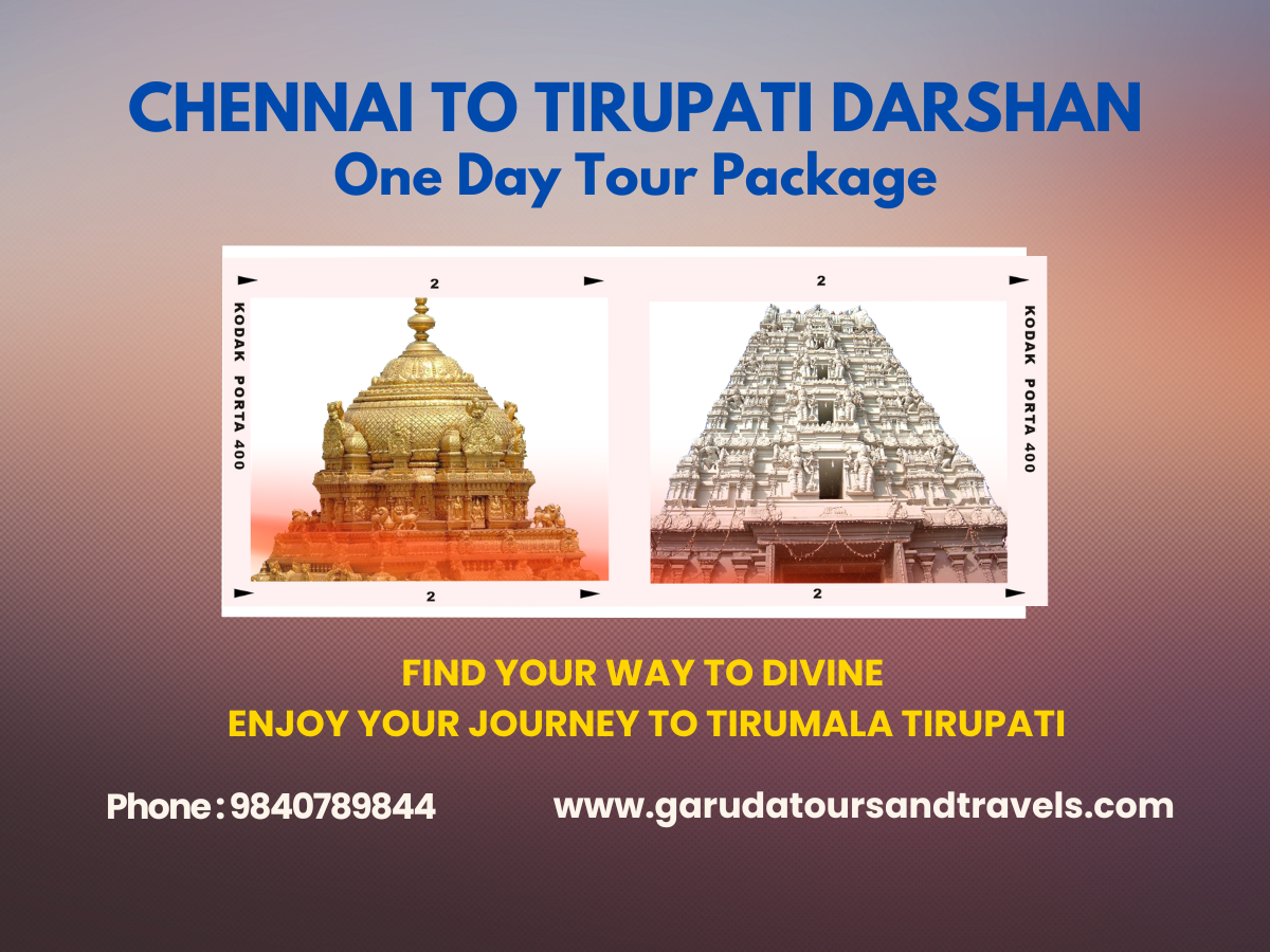 One Day Chennai to Tirupati Darshan Tour Package
