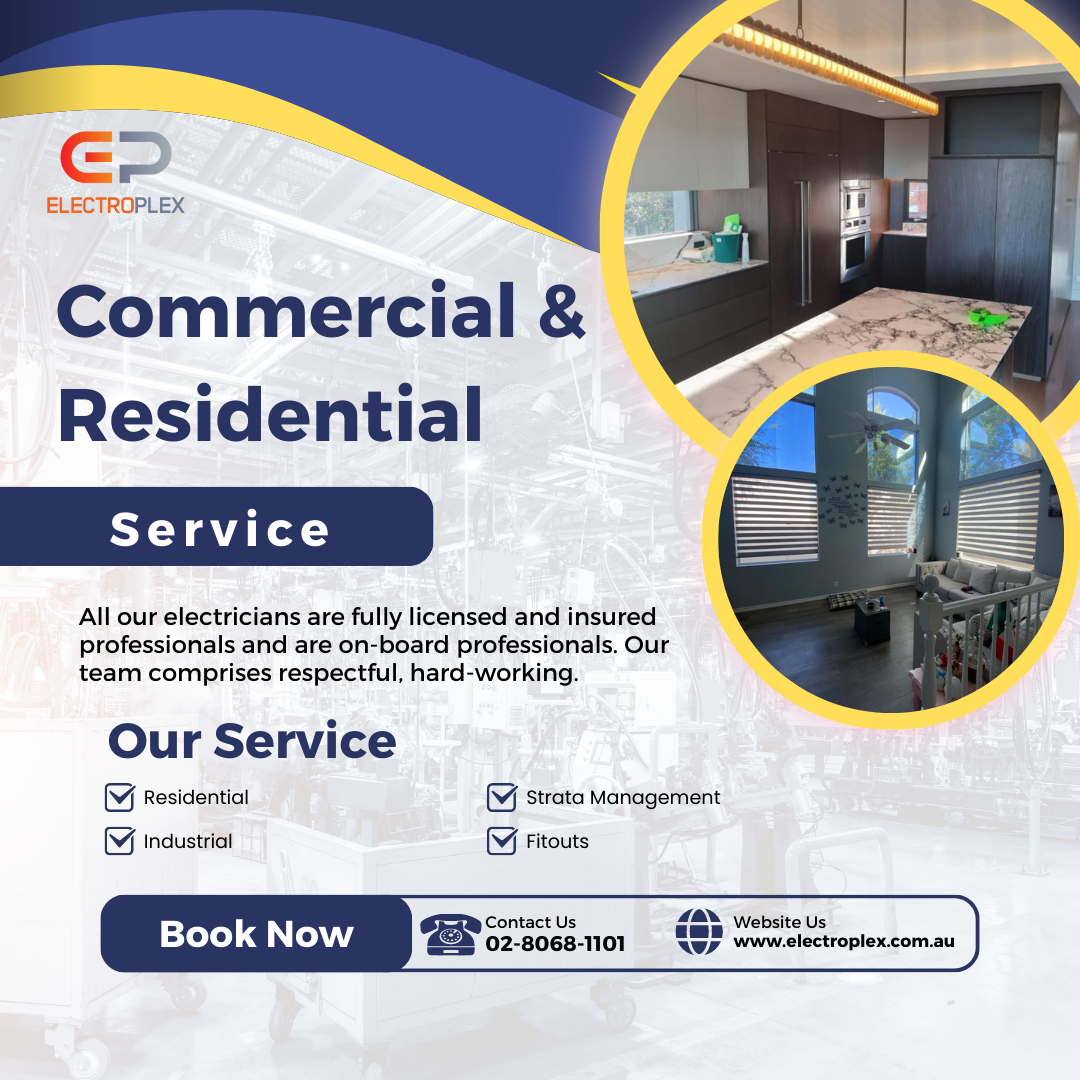 Powering Sydney's Businesses: Electroplex's Top-Notch Commercial and Industrial Electrical Services