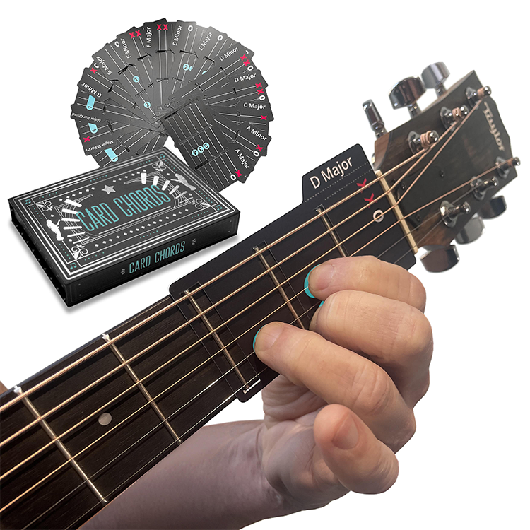 Musical Magic: Exploring the World of Guitar through Card Chords