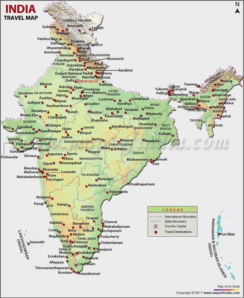 Best 10 places in india
