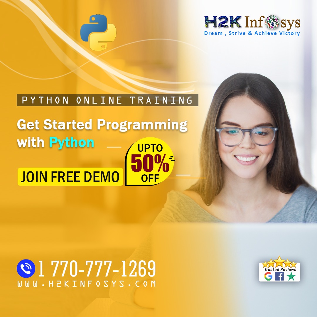 Python Online Course Certification at H2K Infosys