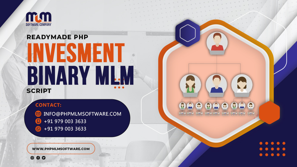 Readymade php investment Binary MLM script