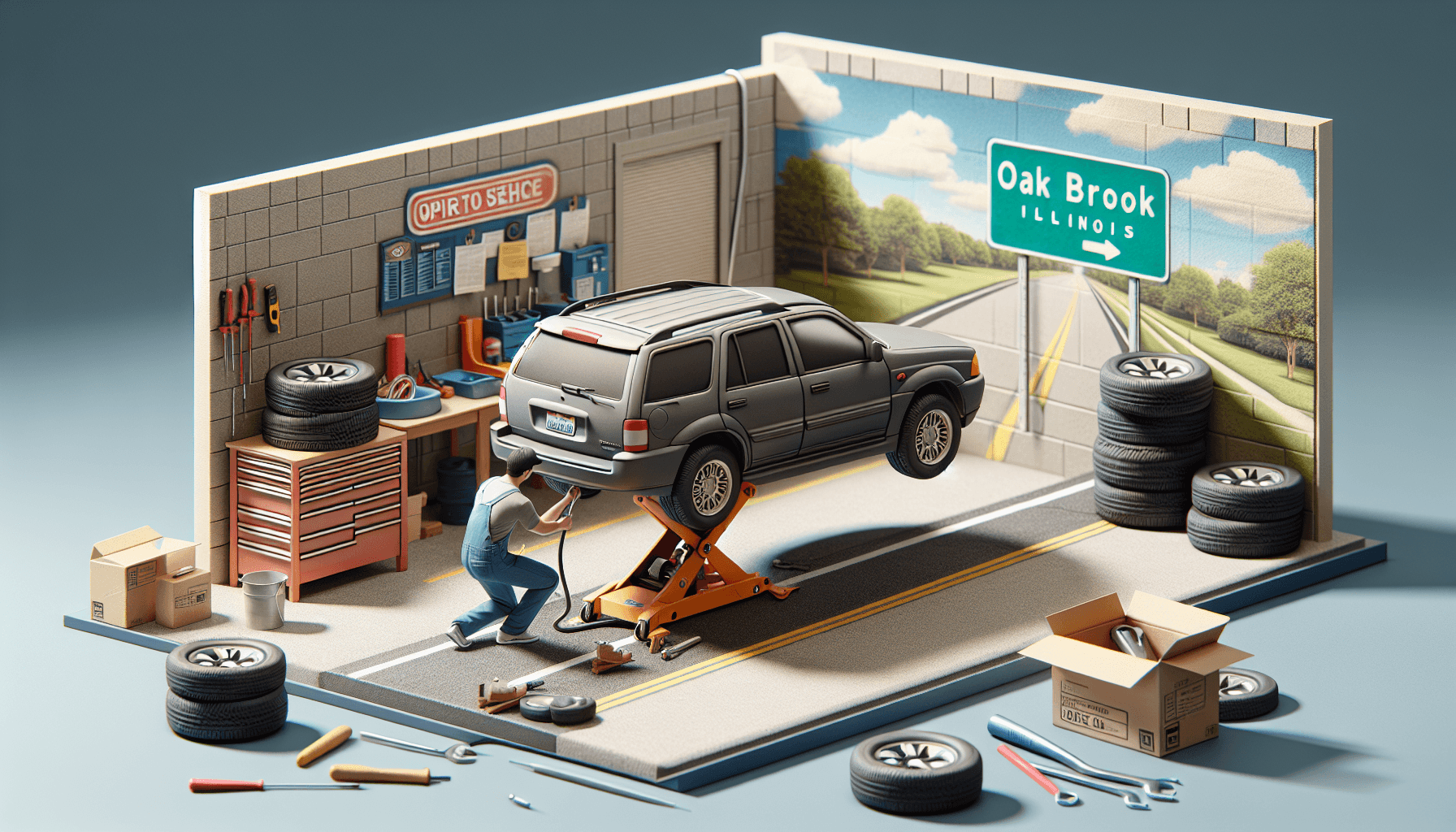 A Guide to Efficient Tire Changes in Oak Brook, IL