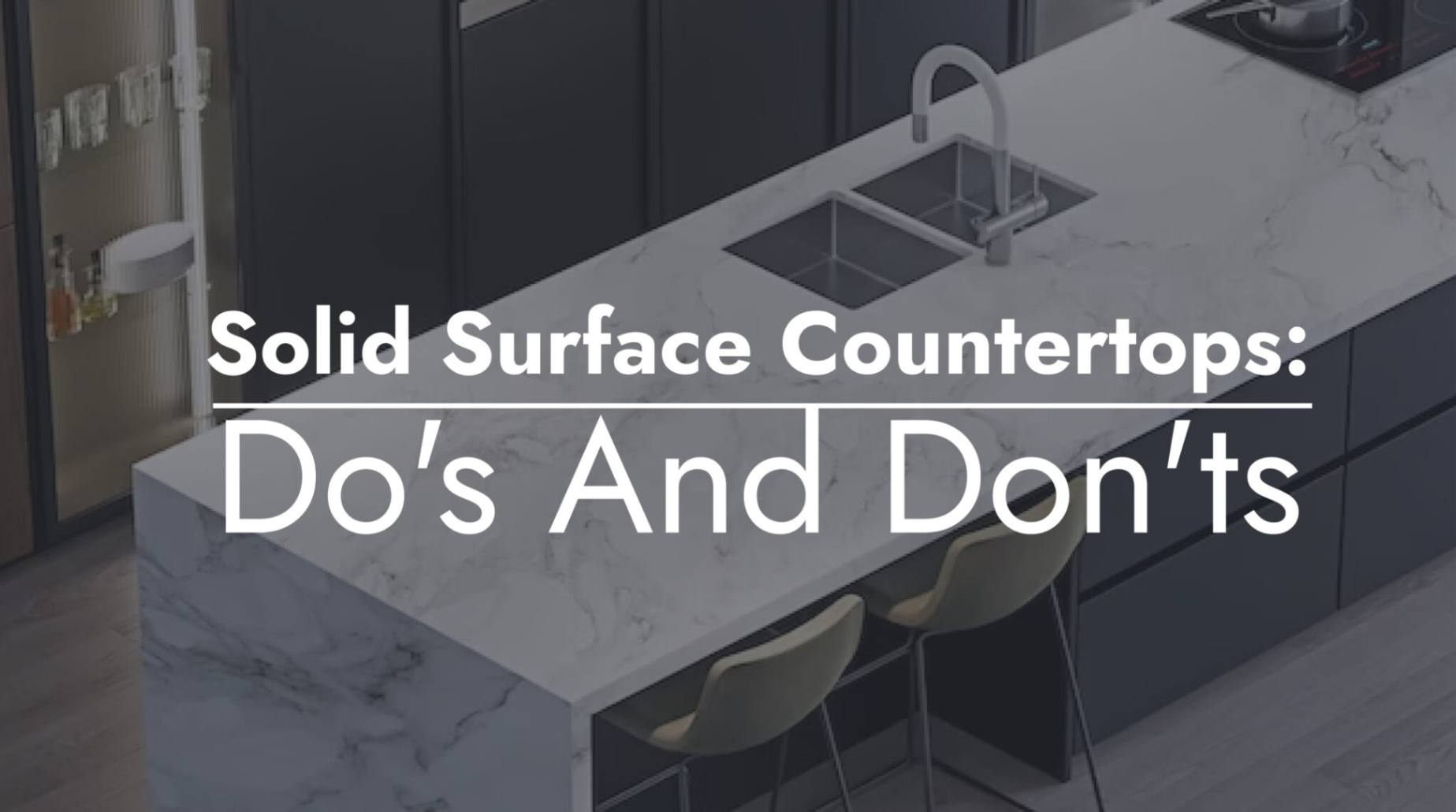 How to Clean and Maintain Corian Solid Surface Countertops?