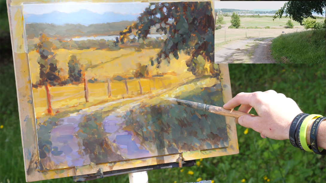 Online Acrylic Painting Course in the US