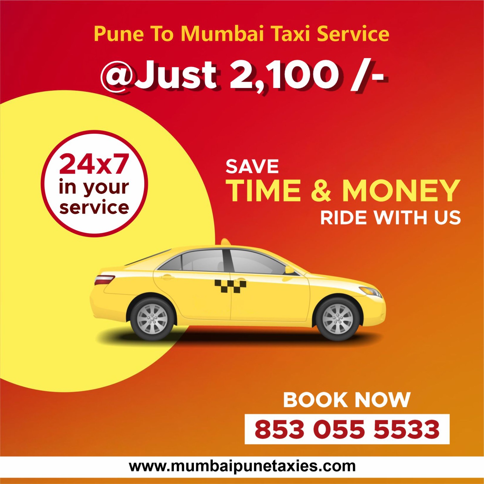 Pune to Mumbai Taxi Service
