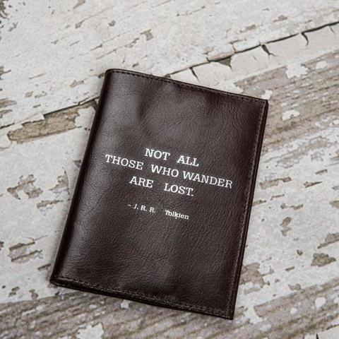Genuine Leather Passport Cover - Alphapleasures