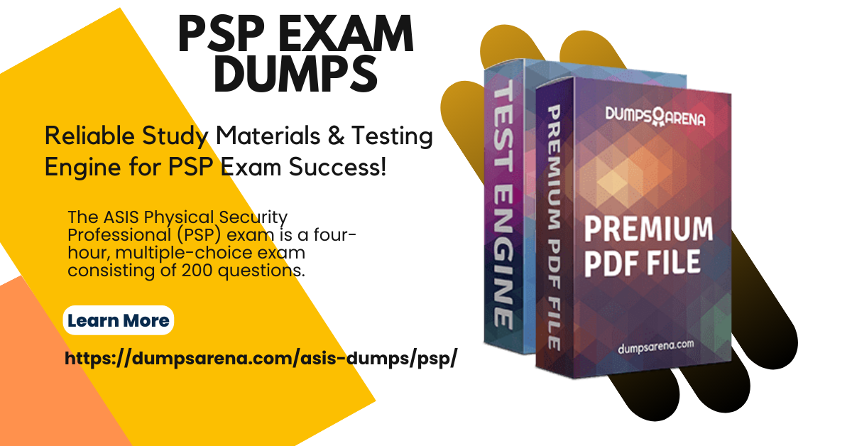 PSP Exam Dumps – The Fastest Way To Pass Any Exam