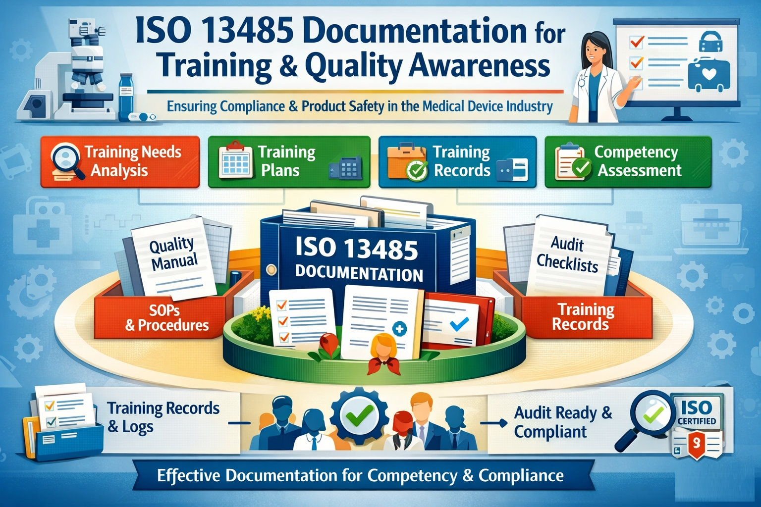 ISO 13485 Documentation for Training and Quality Awareness