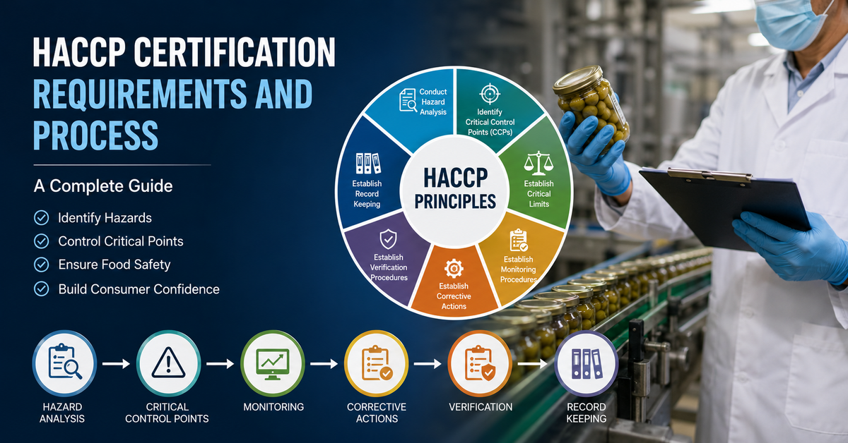 HACCP Certification Requirements and Process: A Complete Guide