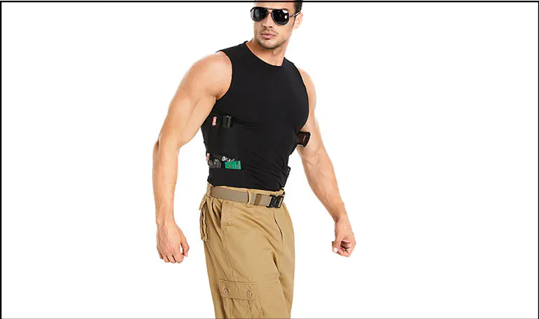 California Customer Testimonial: Long Sleeve Zipper Concealed Carry Shirt.