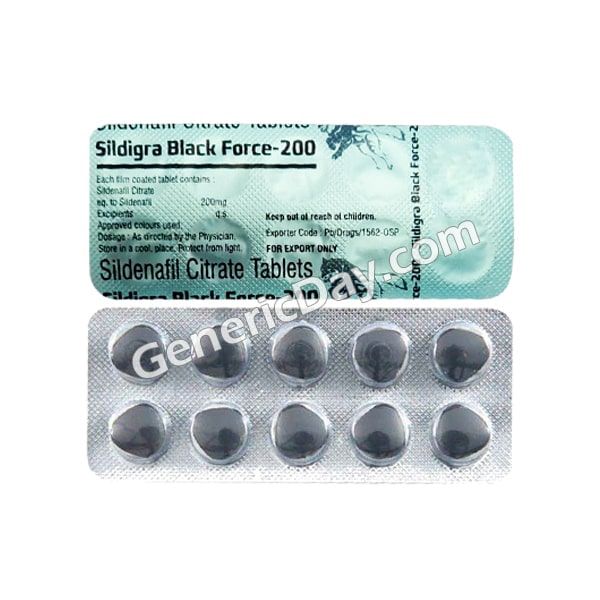 Sildigra Black Force 200Mg