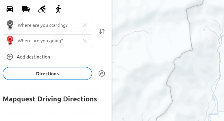 MapQuest's Driving Directions: Trustworthy Worldwide Travel