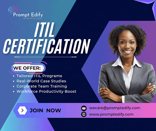 ITIL Certification & Training in Mauritania at Prompt Edify