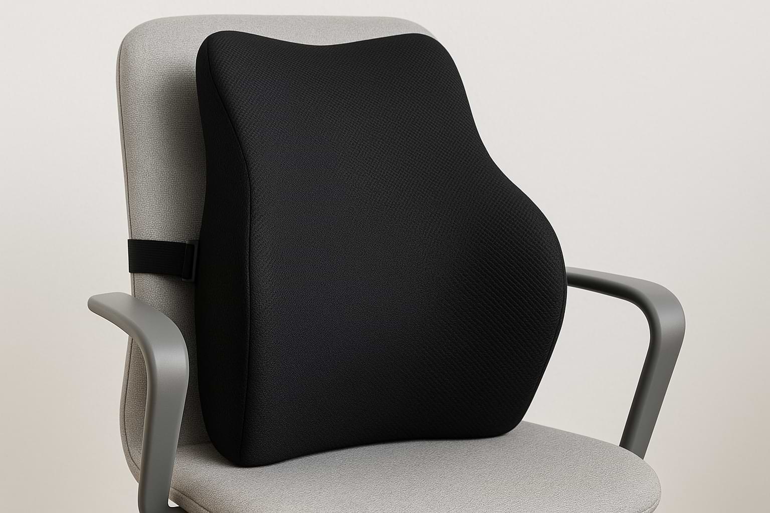 Back Support Pillow: Provides great back support and improves comfort