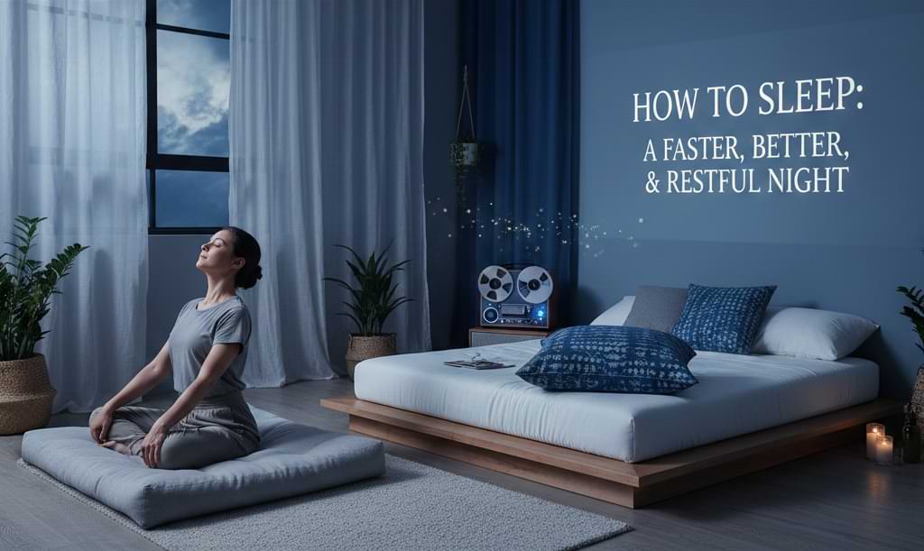 How to Sleep: A Faster, Better, and Restful Night