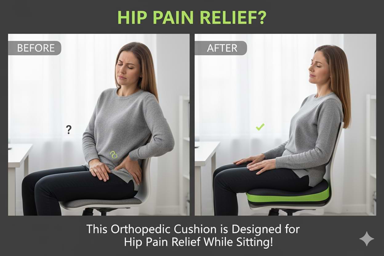What Cushion Is Best for Hip Pain While Sitting?