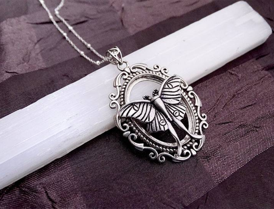 Celestial Charms: Luna Moth Necklaces for Nature Lovers