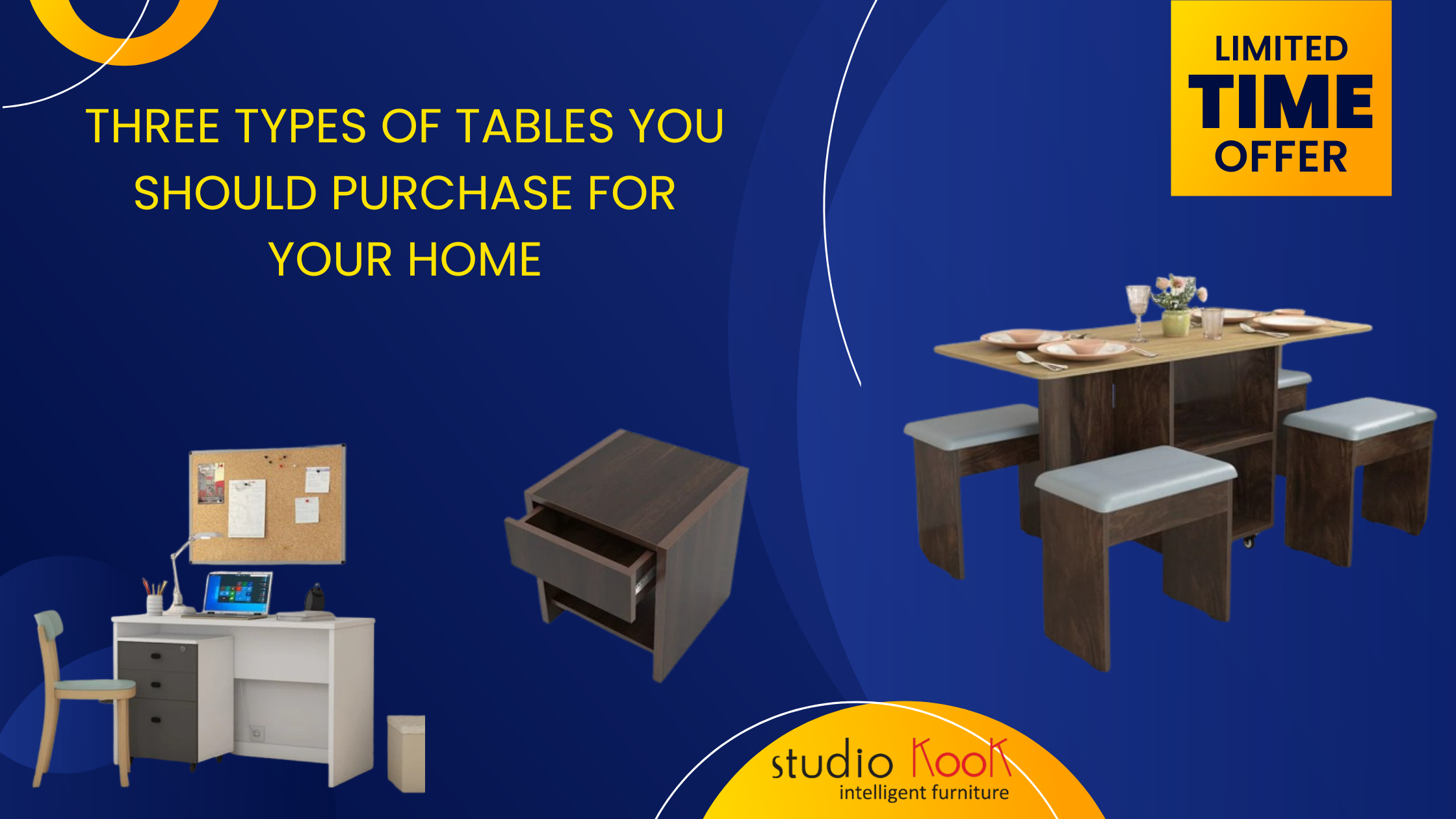 Three Types of Tables You Should Purchase for Your Home