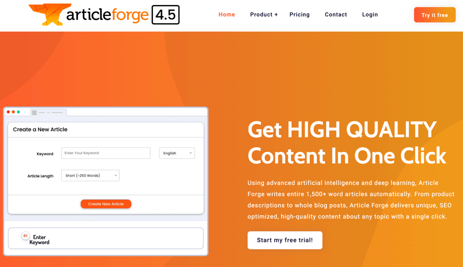 Unleash the Power of Content Generation with Article Forge Coupon Codes