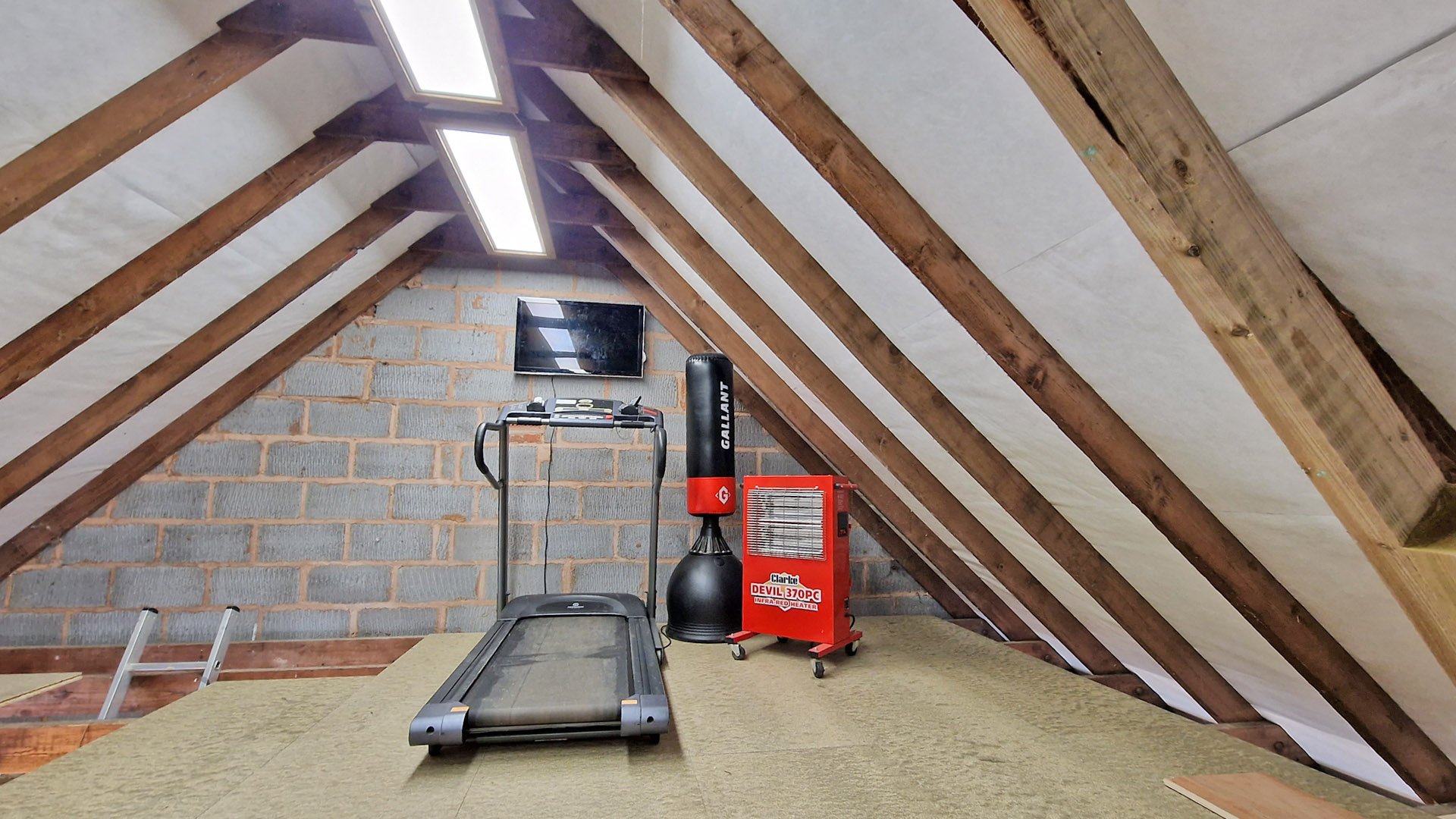 Converting Your Loft into a Home Gym 