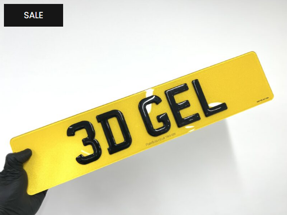 Get Personalized 3D Gel Number Plates Near You – Order Online!