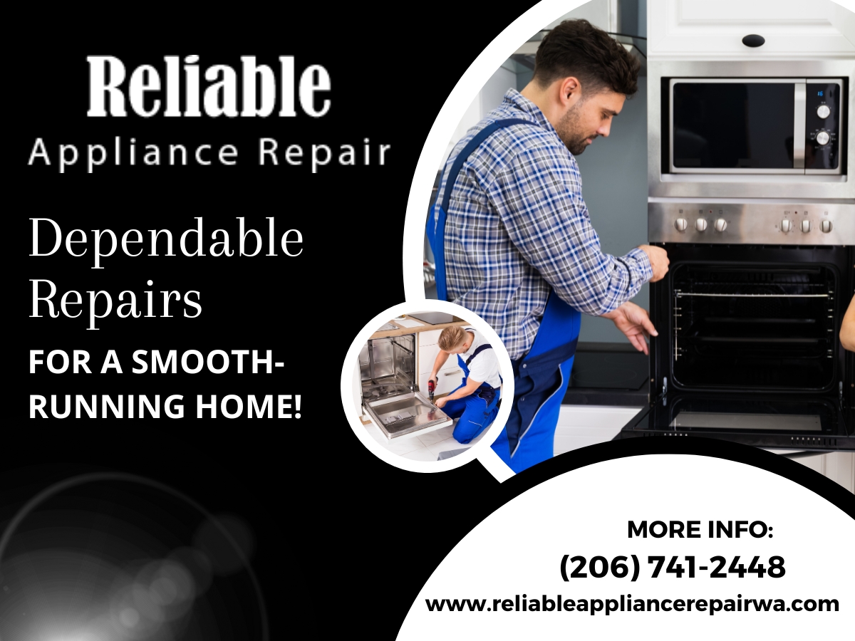 Reliable Fixes for Tacoma Washers, Dryers and Ovens