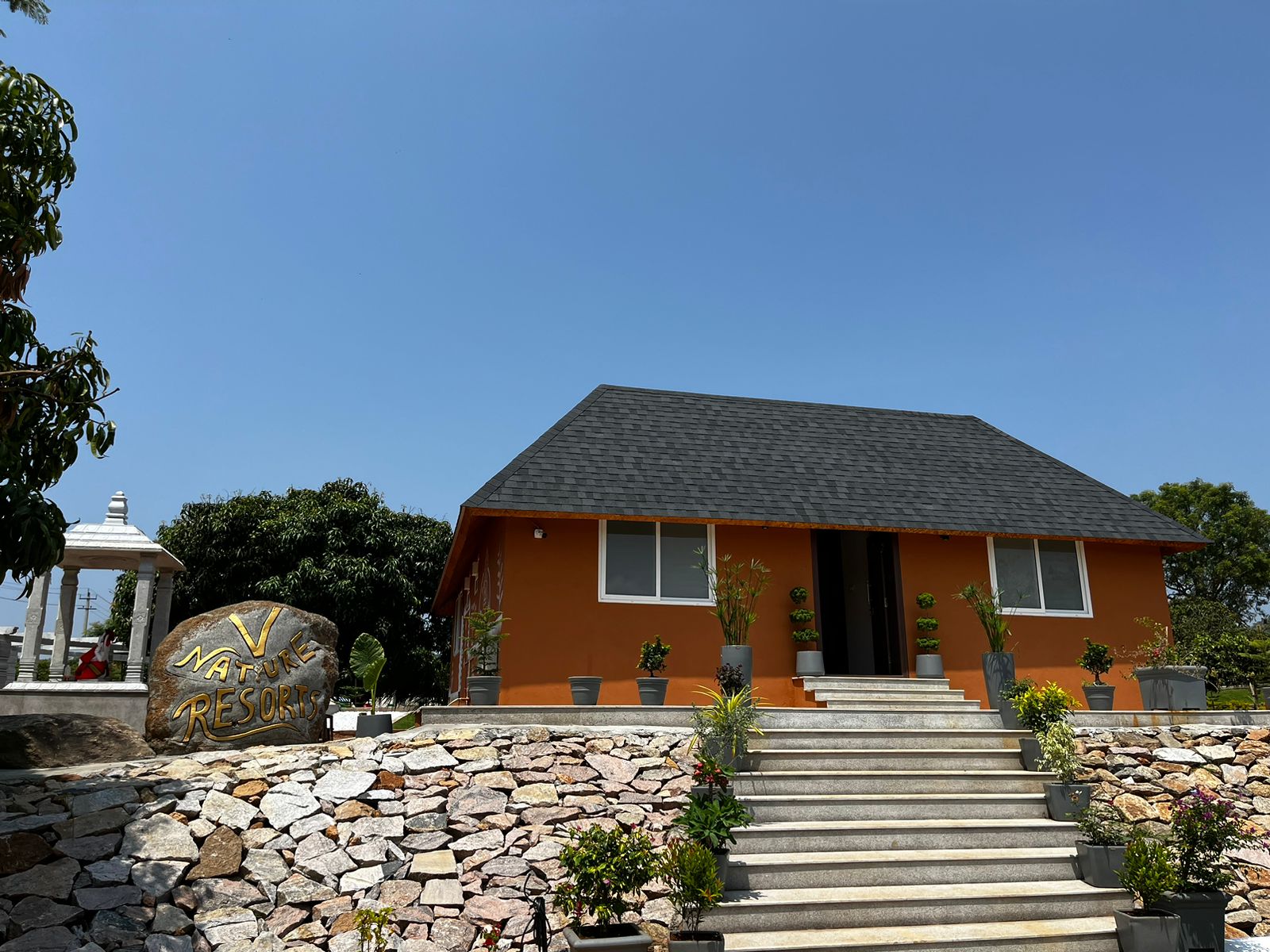 "Nature's Embrace: V Nature Resorts in Kanakapura" 