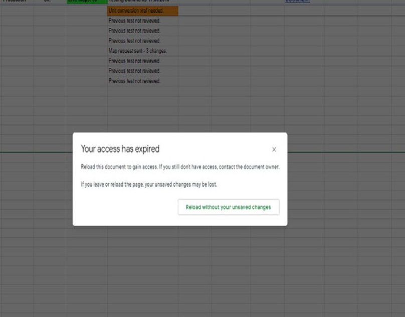 How to Regain Google Docs Access When Your Access is Expired