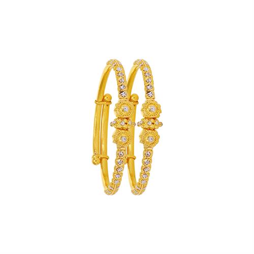 Adorn Your Little Ones with Elegance: Kids Gold Bangles from Malani Jewelers