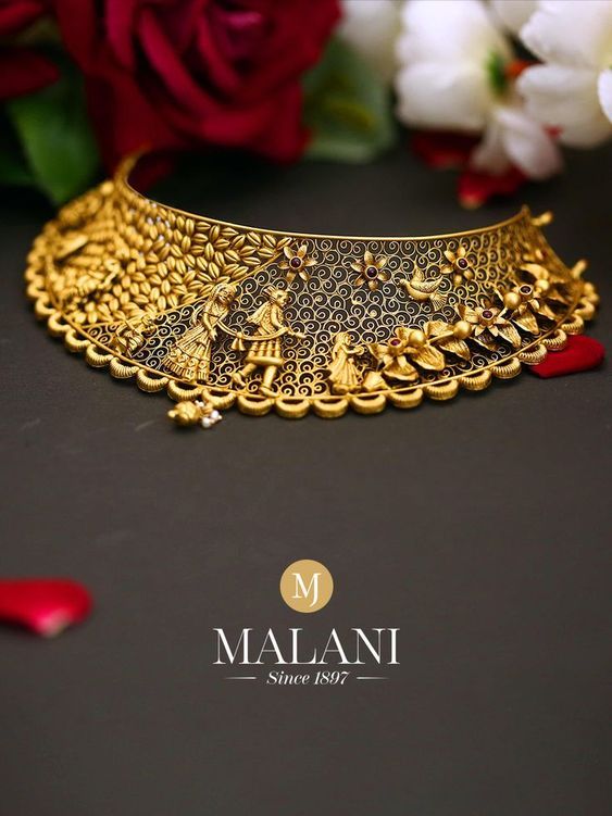 Elevate Your Elegance with Authentic Indian Choker Necklaces from Malani Jewelers