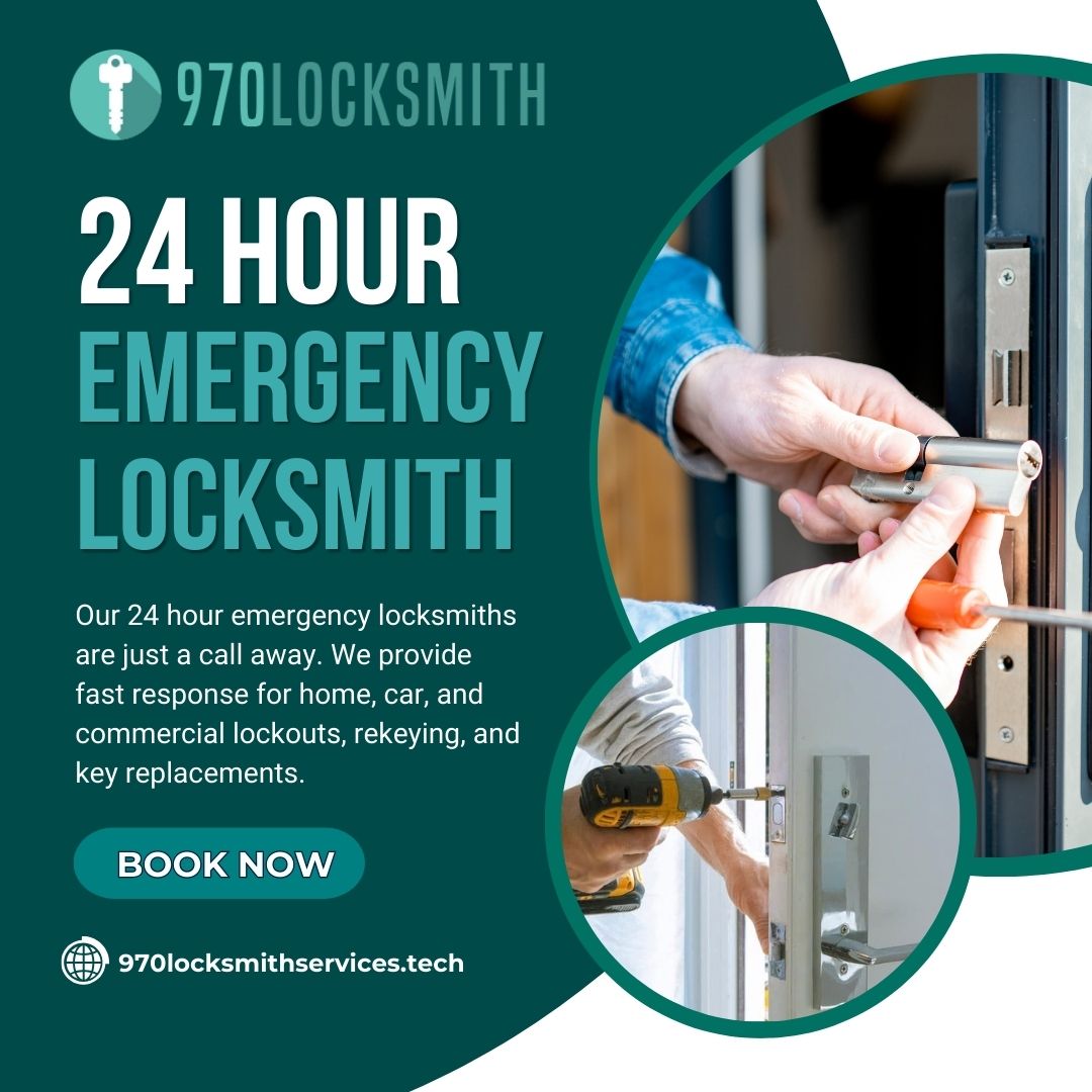 Dependable 24 Hour Emergency Locksmith Services in Fort Collins