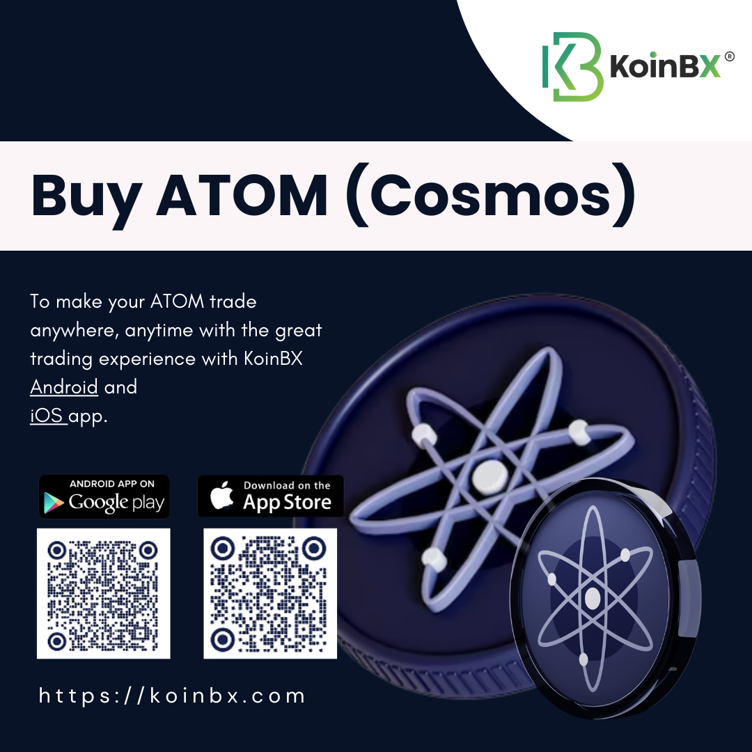 Buy ATOM (Cosmos) with the leading Crypto Exchange App