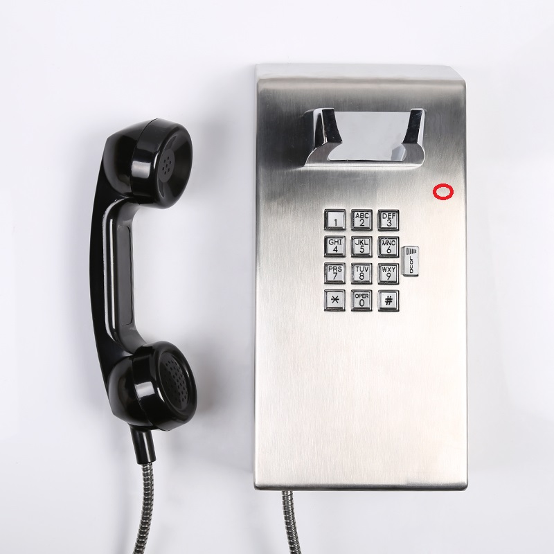 What is the application of an explosion-proof telephone?