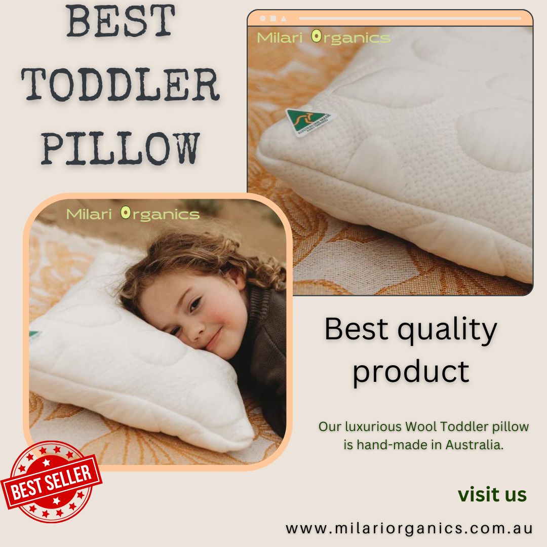  Australia's Best toddler kids pillow: A Clean and Conscious choice.