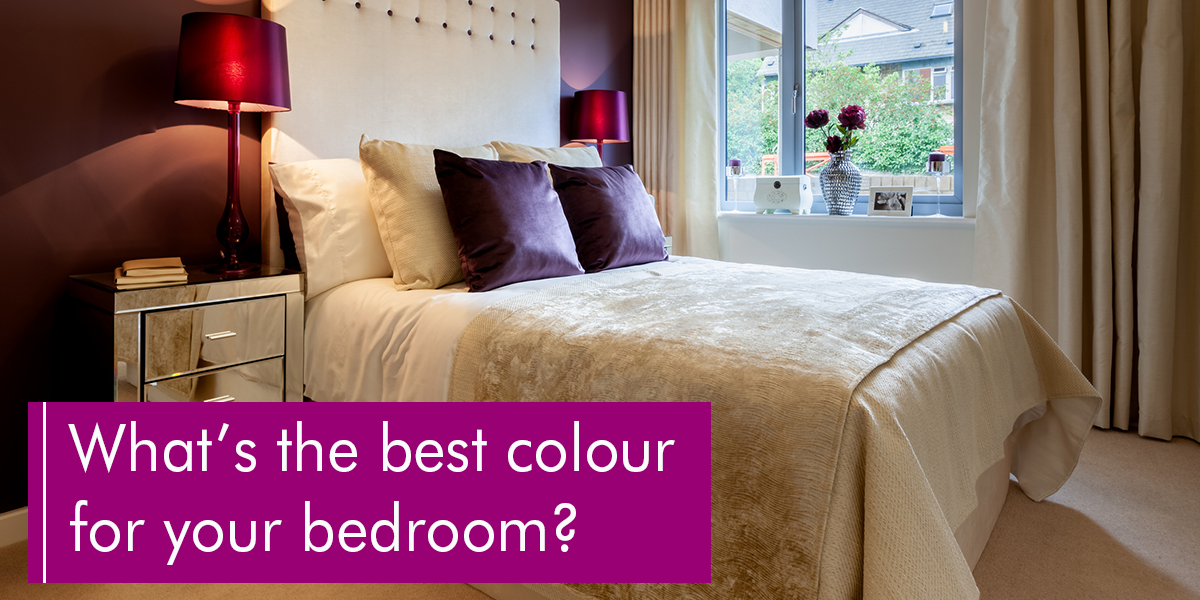 What’s the best colour for your bedroom?