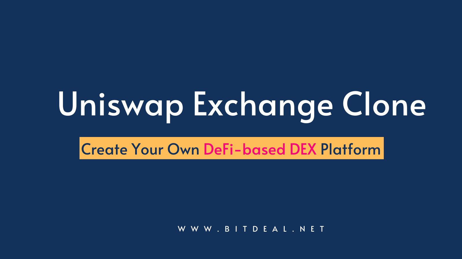 Uniswap Clone Script Development