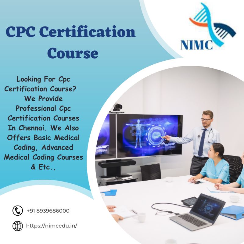 CPC Certification Course | Certification In Medical Coding