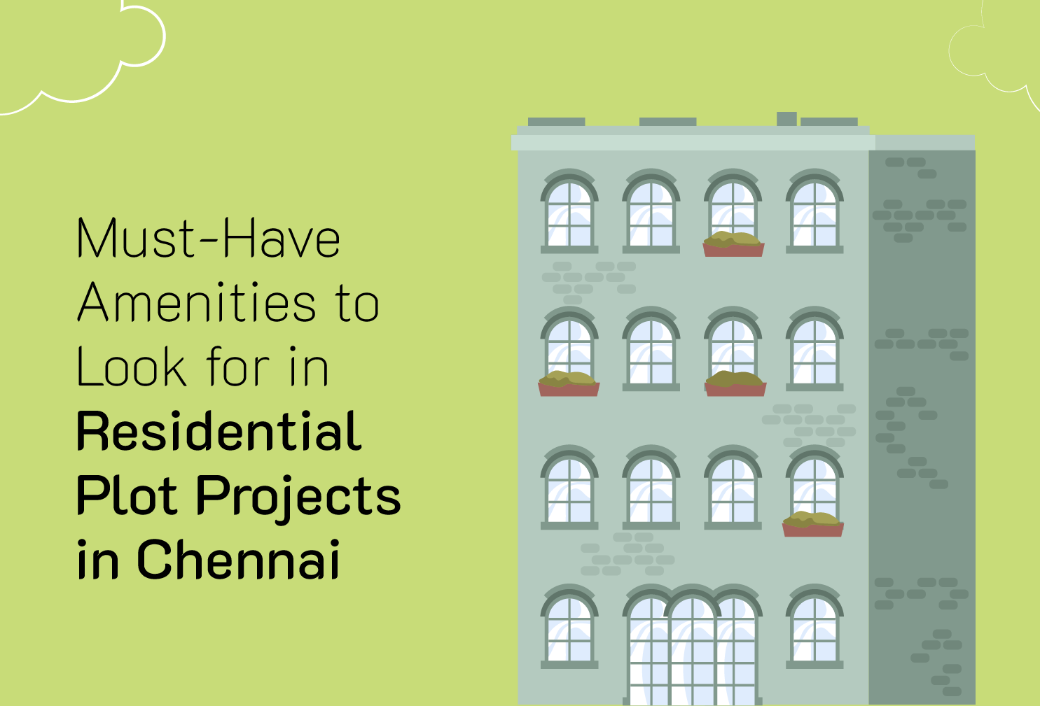 Must-Have Amenities to Look for in Residential Plot Projects in Chennai