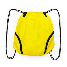 Multifunctional drawstring polyester bag