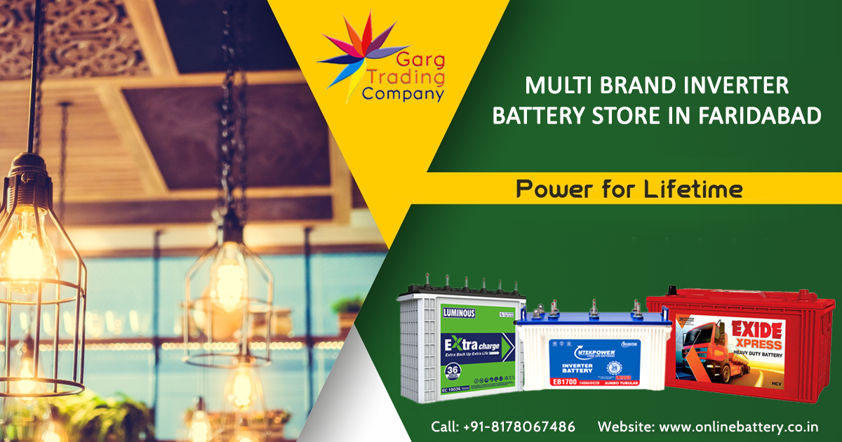 Online Multi-Brand Battery Store in Ballabhgarh,Faridabad